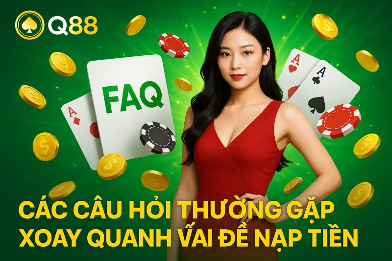 Các câu hỏi thường gặp xoay quanh vấn đề nạp tiền