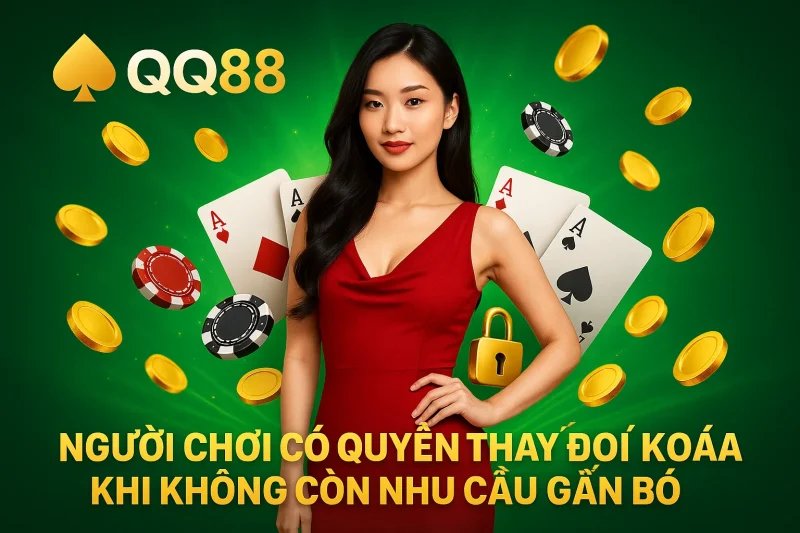 Người chơi có quyền thay đổi hoặc xóa khi không còn nhu cầu gắn bó