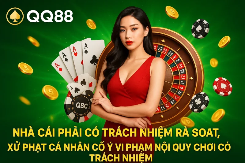 Nhà cái phải có trách nhiệm rà soát, xử phạt cá nhân cố ý vi phạm nội quy chơi có trách nhiệm